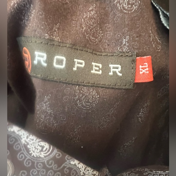 Roper Pearl Snap XL Mens - Picture 5 of 6